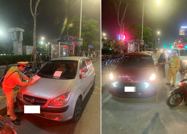 Đội Cảnh sát giao thông số 3: Tuyên truyền, xử lý các trường hợp đậu đỗ xe ô tô không đúng quy định